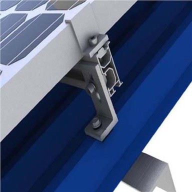 Aluminijski solarni nosač L-noga