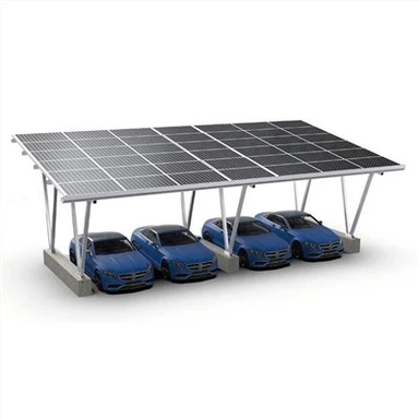 Sustav za montiranje na solarne police za nadstrešnicu