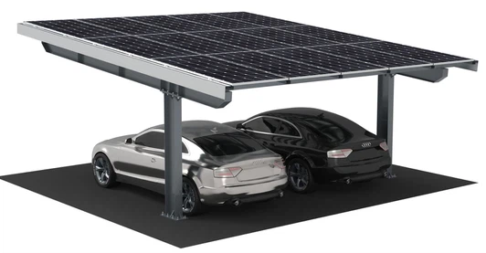 Hot-Dip Galvanized Steel Carport Hot-Dip Galvanized Steel Carport