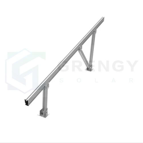 pre-assembled ground mount solar racking(001)