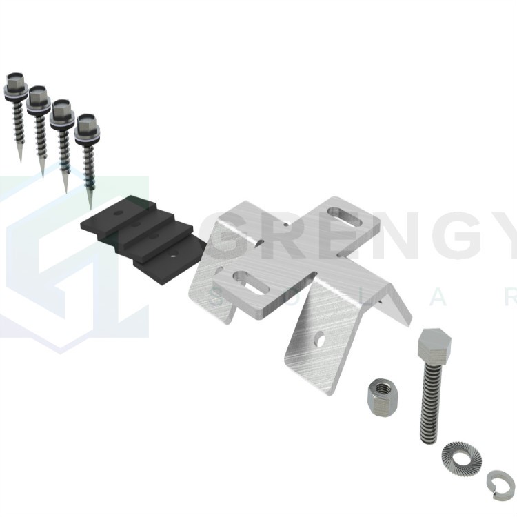 Corrugated Roof Solar Panels Mounting Bracket