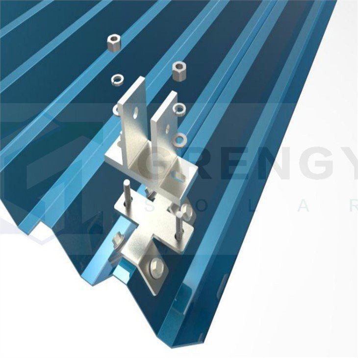 Solar Mounting Corrugated Panel Tin Roof Foor Hook Kit System Tin Roof Panel Mounting Solar