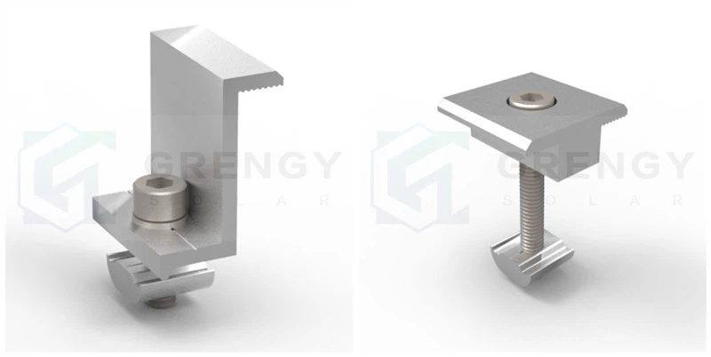 solar clamps  for ballast PV racking