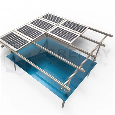 Jednoredni sustav za montažu dvostrukih polova