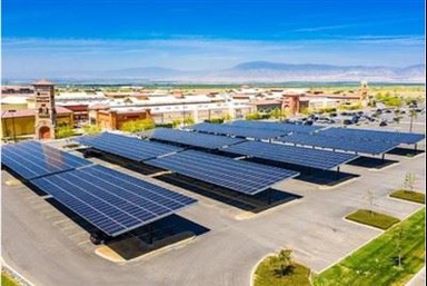Vruće pocinčana solarna nadstrešnica za automobil