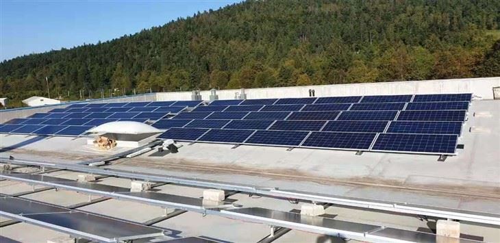 Solar PV Panel Ballast Flat Rooftop Non-penatration