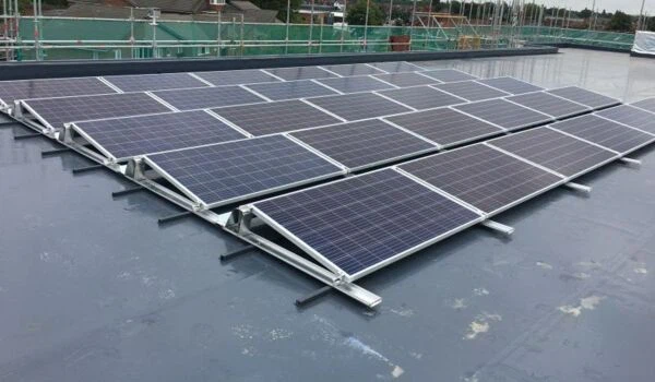 Flat Roof Solar Panel Mounting Structureof Hook