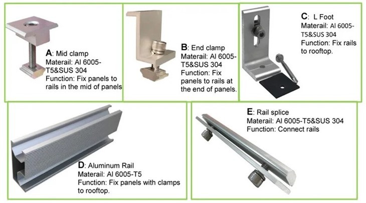 Standing PV Structure Solar Panel Mounting