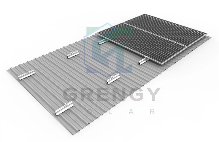 Aluminijska solarna montažna tračnica