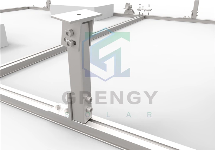 Flat Roof Mounting System For Solar Panels