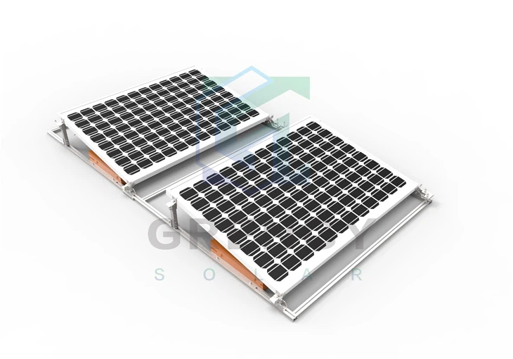 Flat Roof Mounting System For Solar Panels