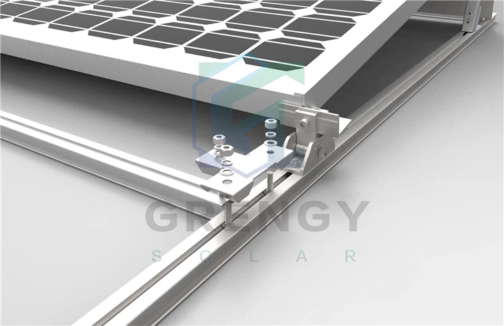 Flat Roof Mounting System For Solar Panels