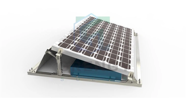 Flat Roof Mounting System For Solar Panels
