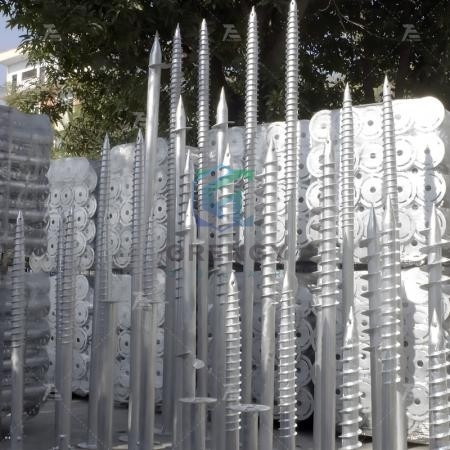 Ground Pile Screw Foundation factory