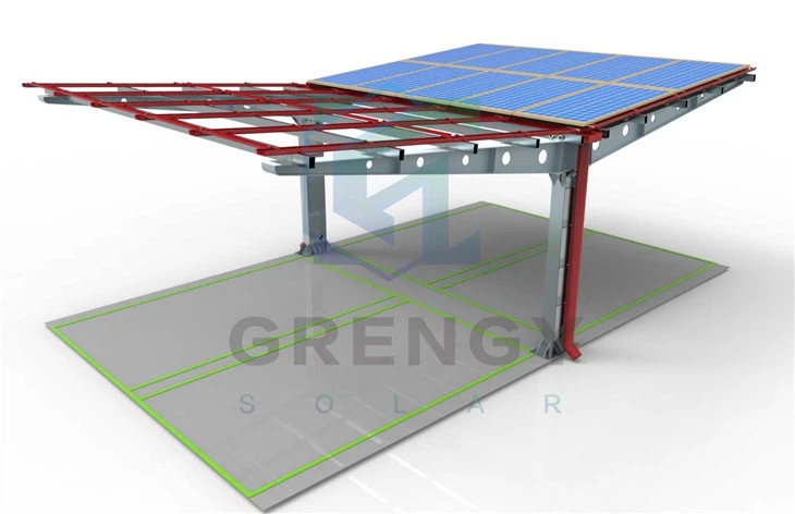 Hot-Dip Galvanized Steel Carport