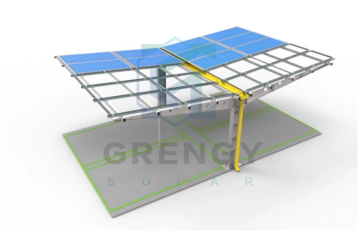 Hot-Dip Galvanized Steel Carport