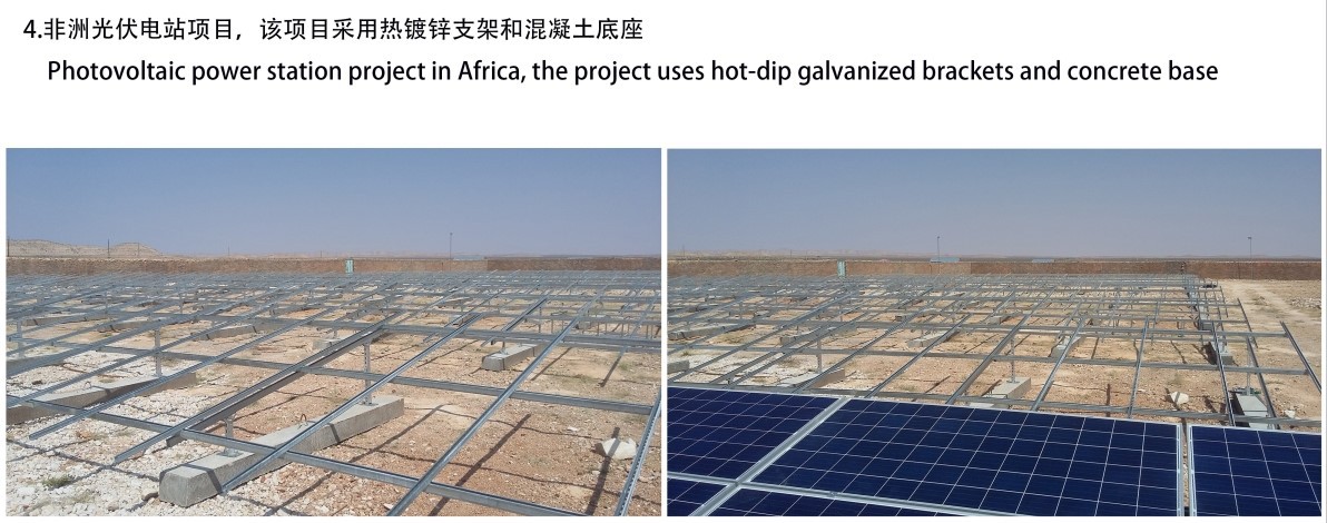HDG Solar Ground Mount Ground Screw Helical Piles HDG Solar Ground Mount Ground Screw Helical Piles