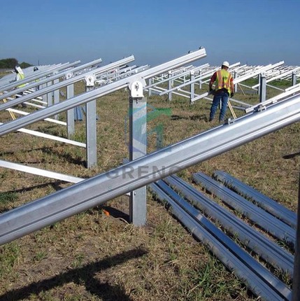 ramming pile foundation solar mounting ramming pile foundation solar mounting