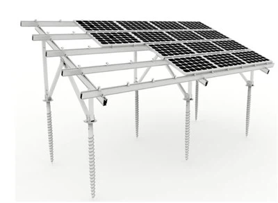 Sustav konstrukcije aluminijskih solarnih podnih regala
