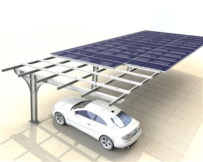 HDG čelična solarna struktura nadstrešnice