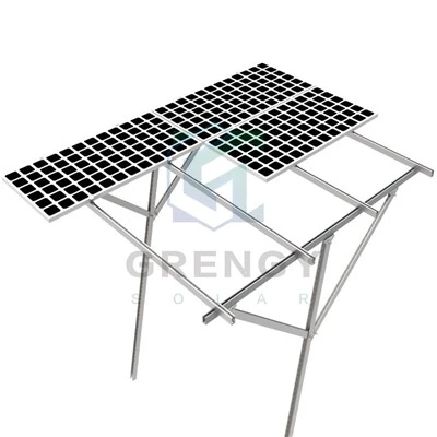 Solarni montažni nosač s jednim stupom