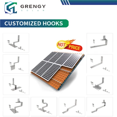 Nosači solarnih ploča za krov s pločicama