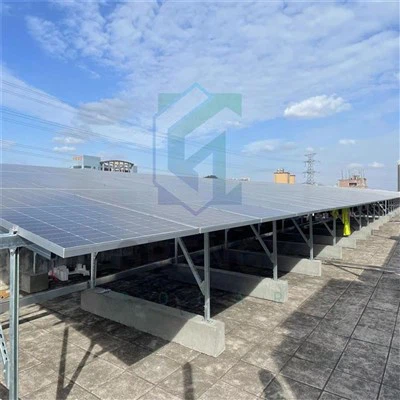 Solarna ploča s ravnim krovom nagiba nosač