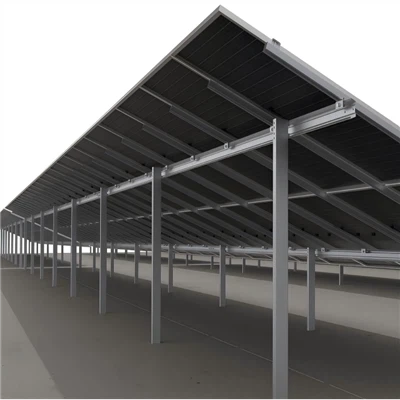 ZAM obloženi čelični solarni stalak za pričvršćivanje na zemlju