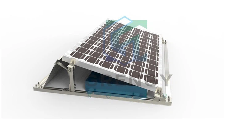 Solar Panel Flat Roof Mounting System