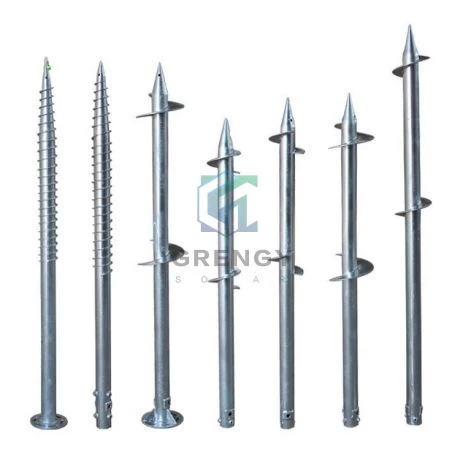 Spiral Flange Pile Earth Screw Pile