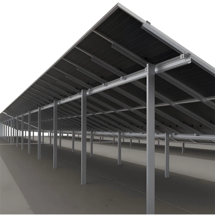 ZAM obloženi čelični solarni stalak za pričvršćivanje na zemlju